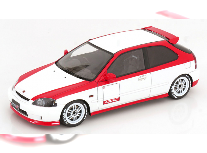 HONDA Civic (EK9) Type R, white red