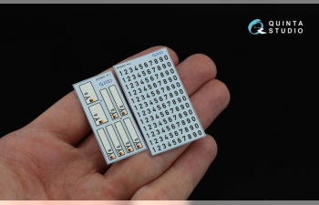 Декаль Наборные Номерные Знаки для техники Bundeswehr (для всех моделей)