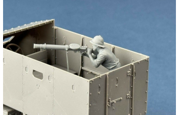 Сборная модель Экипаж бронеавтомобиля Королевских ВВС Сержант — Эдвард «Тед» Макдональд