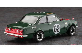 Сборная модель ISUZU Bellett 1600 Gtr №62 Racing 1969