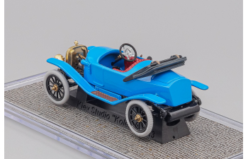 РУССО-БАЛТ К12-24 НР Родстер, Гонка в Кронштадте 1914, синий