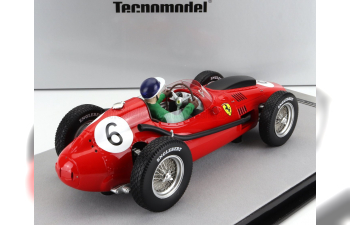 FERRARI F1 Dino 246 №6 Marocco Gp Mike Hawthorn (with Pilot Figure) (1958) World Champion, Red