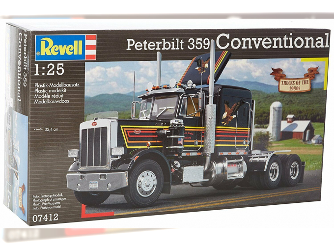 Сборная модель Peterbilt 359 Conventional