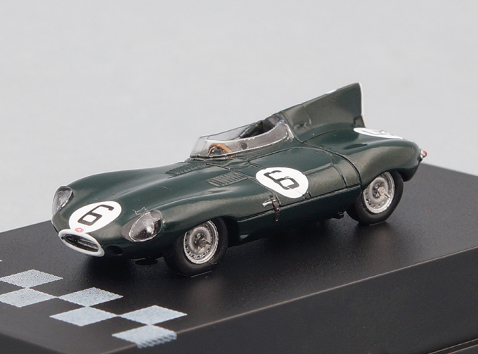 JAGUAR D №6 Winner Le Mans M.Hawthorn - I.Bueb (1955), green