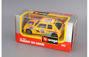 PEUGEOT 205 Safari #205 (cod.4116), yellow