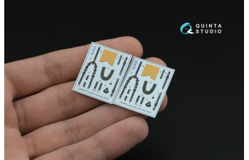 Декаль интерьера кабины Lynx AH-7 (Airfix) (с 3D-печатными деталями)