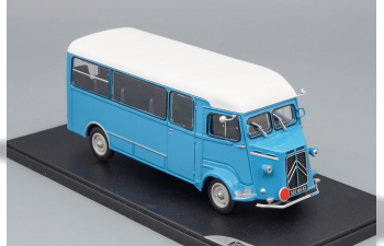 CITROEN HY Autocar Tra nsport Scolaire With Figurines, blue