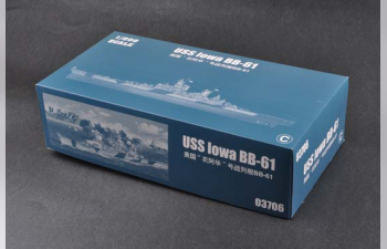 Сборная модель Корабль USS Iowa BB-61