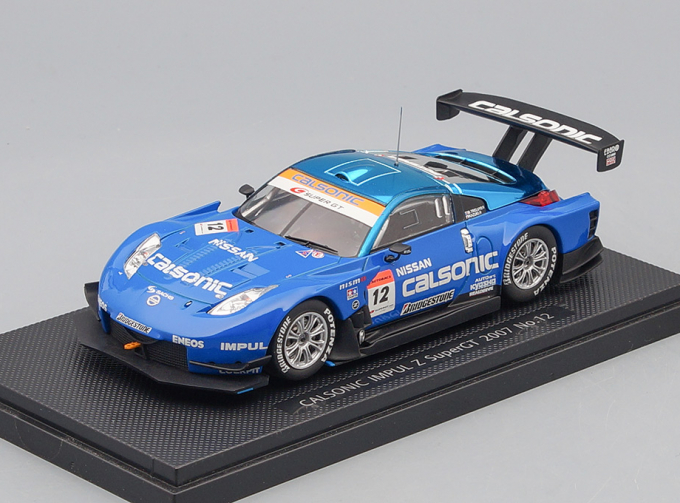 NISSAN Calsonic Impul Z SuperGT #12 (2007), blue