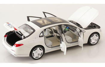 MERCEDES-BENZ Maybach S 680 4 Matic (2021), white-metallic