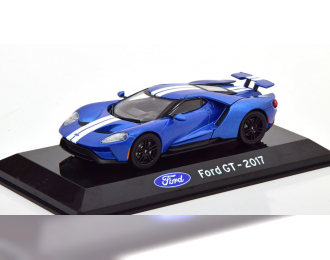 FORD Gt (2017) - Con Vetrina - With Showcase, Blue