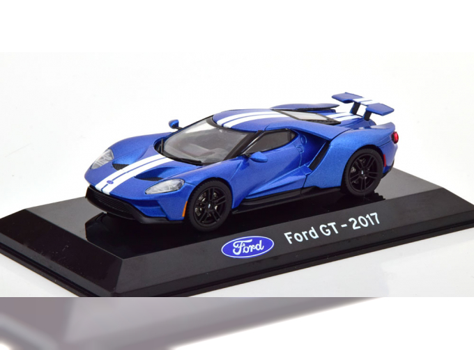 FORD Gt (2017) - Con Vetrina - With Showcase, Blue