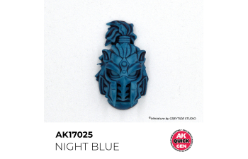 Краска акриловая QUICK GEN - Ночная синева / NIGHT BLUE, 18мл