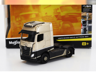 MERCEDES-BENZ Actros 1851 Mp4 Gigaspace Tractor Truck 2-assi (2018), Beige Black