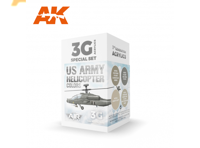 US Army Helicopter Colors SET 3G