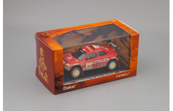 CITROEN ZX Winner Paris-Dakar Pierrre Lartigue - Michel Perin (1996), red