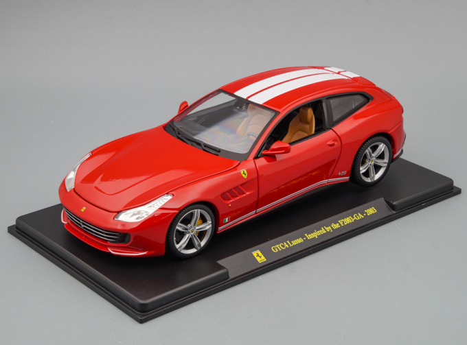 FERRARI GTC4 Lusso Inspired by the F2003-GA (2003), red