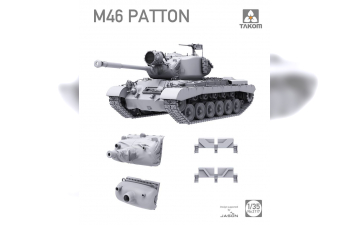 Сборная модель US Medium Tank M-46 Patton