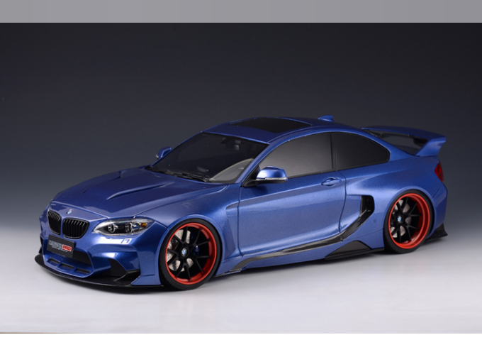 BMW M235 MTC Black Sails Widebody DarwinPRO 2015 Blue