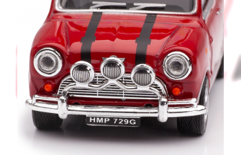 Набор из 3х Mini Cooper из оригинального фильма Ограбление по-итальянски (The Italian Job) белый, синий и красный