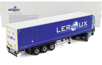 RENAULT T-line Truck Telonato Lreoux Transports (2021), 2 Tone Blue