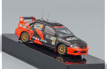 MITSUBISHI LANCER Evo IX No56 F.Nutahara D.Barritt ADVAN Rally Argentine (2008), black / red