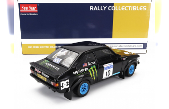 FORD Escort Mkii Rs 1800 (night Version) №10 Rally Forest Stage (2008) Ken Block - Alex Gelsomino, Black