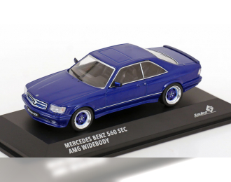 MERCEDES-BENZ S-class 560sec Amg (c126) Wide Body (1990), Pearl Blue