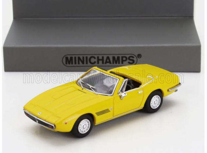MASERATI Ghibli Spider Cabriolet Open (1969), Yellow