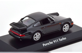 PORSCHE 911 964 Turbo Coupe (1990), Black