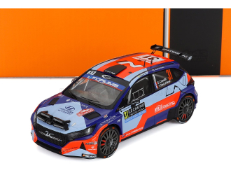 HYUNDAI I20 N Rally2 Team Hyundai Motorsport №31 Rally Montecarlo (2025) Eric Camilli - Thibault De La Haye, 2 Tone Blue White