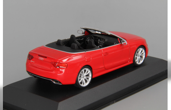 AUDI RS5 Cabriolet (2012), red