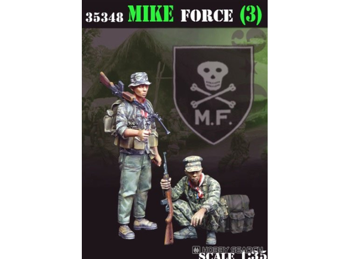 Фигурки командование мобильных ударных сил армии США (3) / MIKE Force (3)