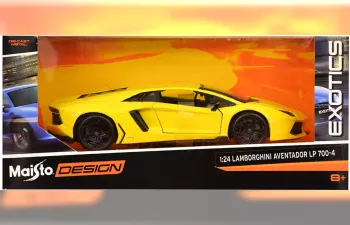 LAMBORGHINI Aventador Lp700-4 , yellow