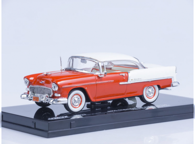 CHEVROLET Bel Air Hard Top (1955), india ivory / gypsy red