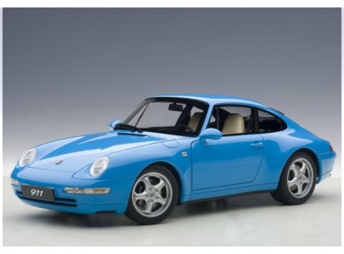 Porsche 993 Carrera 1995 (riviera blue metallic)