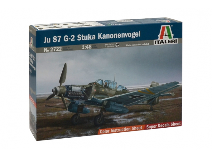 Сборная модель Самолет JU 87 G-2 Stuka Kanonenvogel