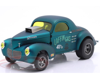Willys Gasser Laffin Gas (1940), blue metallic