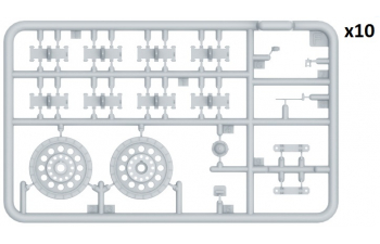 Сборная модель T-44 Interior Kit