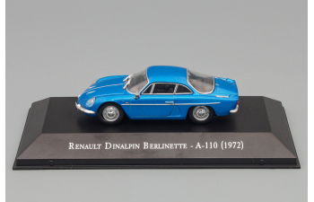 RENAULT Dinalpin Berlinette A-110 1972, blue