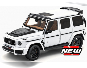 MERCEDES-BENZ AMG G63 Brabus G-Class (2020), polar white