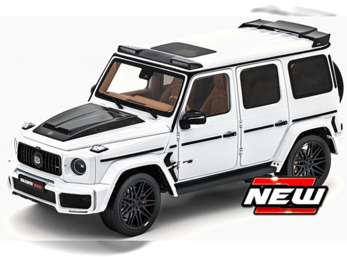 MERCEDES-BENZ AMG G63 Brabus G-Class (2020), polar white