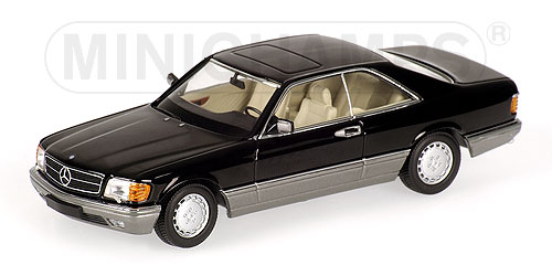 MERCEDES-BENZ 560 SEC (C126) 1986, 400 035 121, BLACK