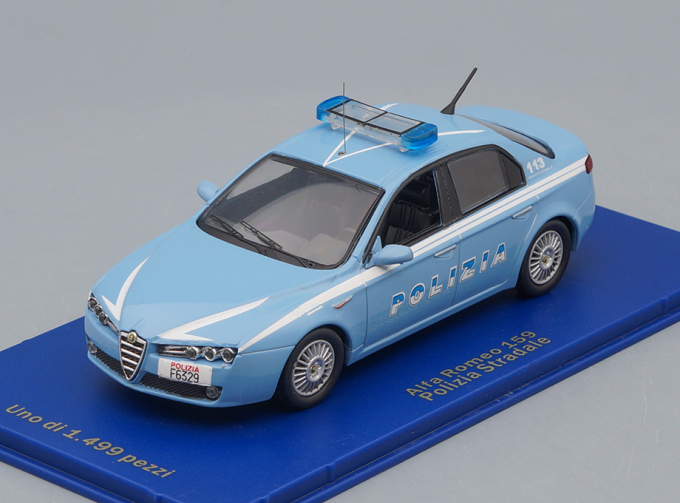 ALFA ROMEO 159 Polizia Stradale, light blue