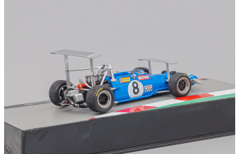 MATRA SIMCA F1 Ms10 №8 Season (1969) Jean Pierre Beltoise, Blue Silver