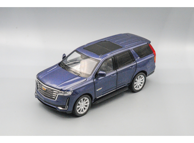 CADILLAC Escalade, синий, 21 см