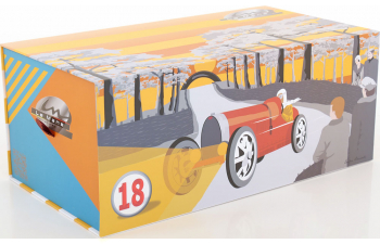 BUGATTI T59 King of Belgium, Leopold III (1934), black yellow