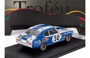 FORD Capri 2600 Rs №50 Test 24h Le Mans (1974) Francisco Torredemer, Blue White