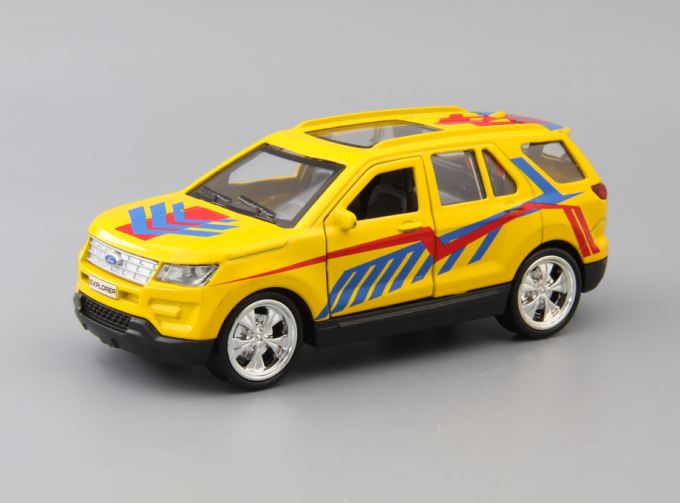 FORD Explorer Спорт, yellow