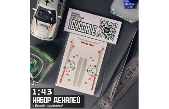 Декаль Need for Speed Underground 1 "Samantha Honda Civic"